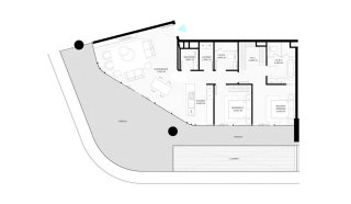 Apartment floor plan, 2 bedrooms in building Tower A of Brabus Island in Al Seef, Abu Dhabi, UAE №597414, Brabus Island No. 11011